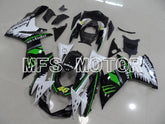 Suzuki GSXR600 GSXR750 2011-2024 Injection ABS Fairing - Monster - Black White - MFS5190